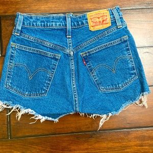 Levi’s denim shorts
